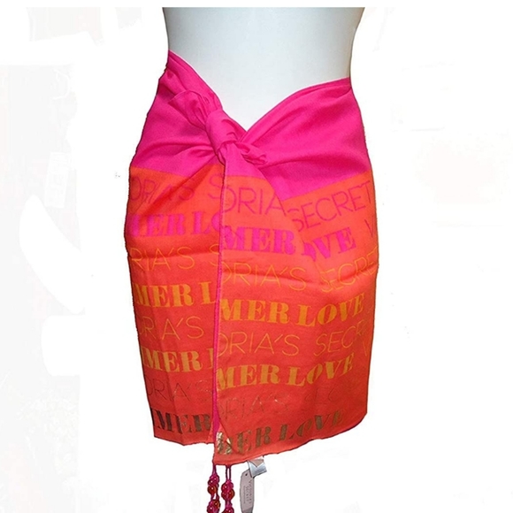 NWT Victoria's Secret Beach Sarong Cover-up - Picture 3 of 16